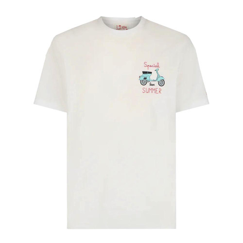 MC2 Saint Barth Ανδρική κοντομάνικη μπλούζα Cotton Classic T Shirt
